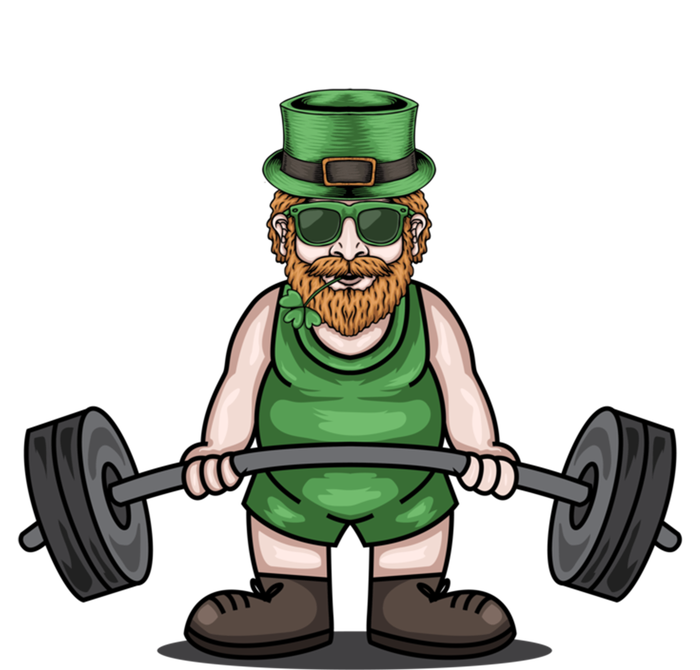 Deadlift Fitness Gym Leprechaun St Patricks Day Meaningful Gift T-Shirt