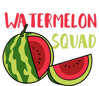 Watermelon Squad Tropical Fruits Flat Bill Trucker Hat