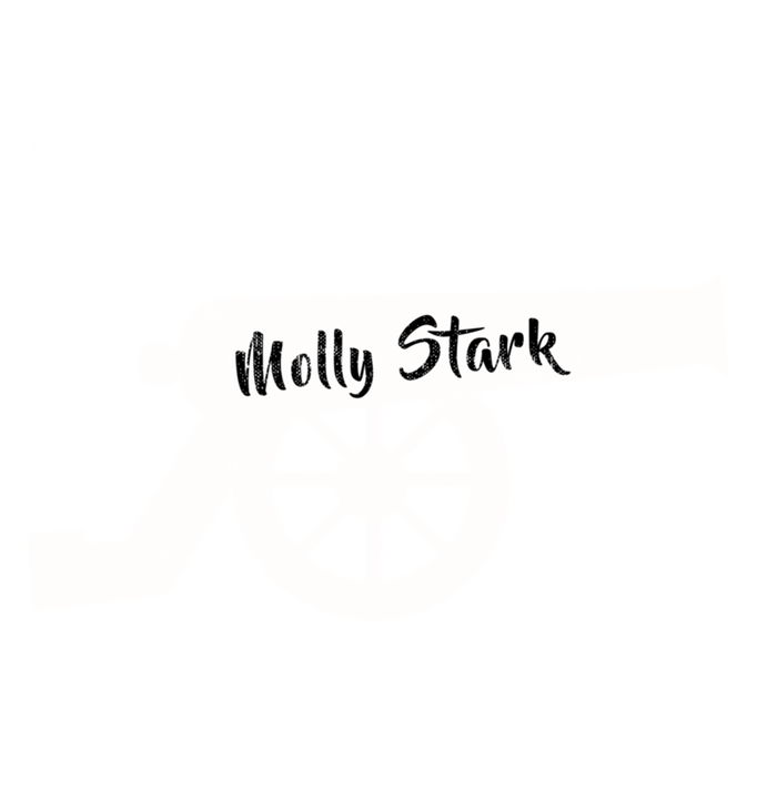 Distressed Battle Bennington Vt Day Molly Stark Cannon Retro Cool Gift Canvas