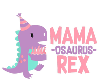 Mama Dinosaur Family Matching Birthday Party Daughters Long Sleeve Shirt