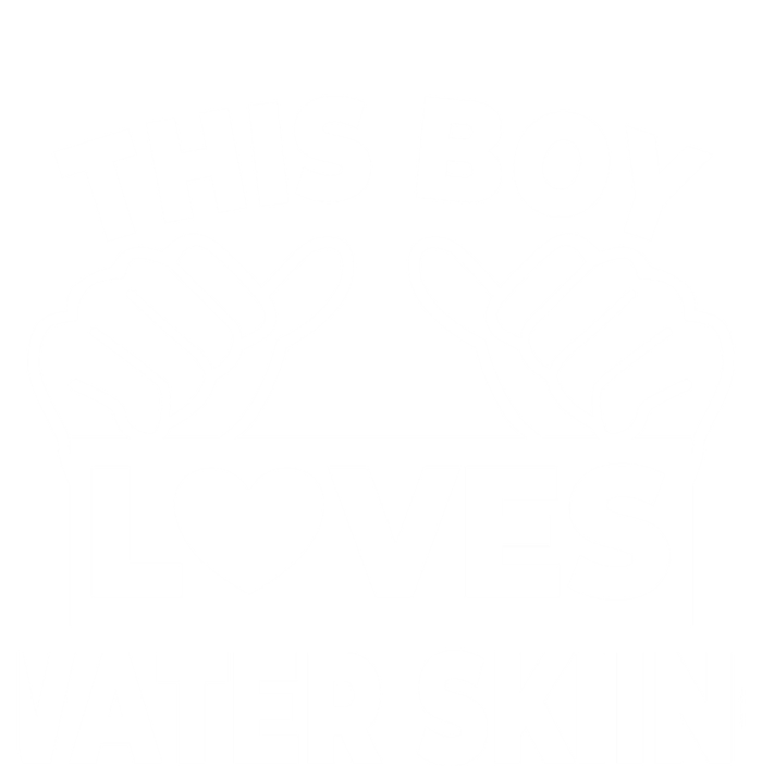 This Loves Water Skiing Water Skiing Water Skier Gift Tie-Dye Long Sleeve Shirt