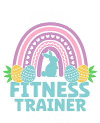 Happy Easter Day I'm The Fitness Trainer Bunny Gift V-Neck T-Shirt