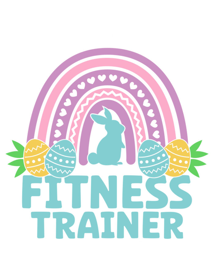 Happy Easter Day I'm The Fitness Trainer Bunny Gift V-Neck T-Shirt