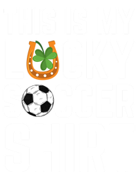 This Is My Lucky Soccer Cool Gift Sport Game St Patrick's Day Cool Gift Women's Tri-Blend 3/4-Sleeve Raglan Shirt