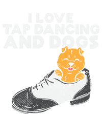 I Love Tap Dancing And Dogs Tap Dancer Funny Tap Dance Gift Button