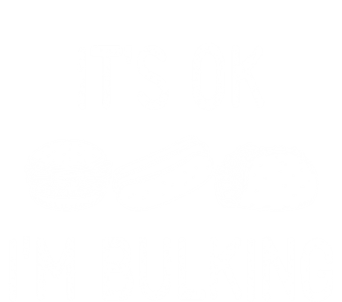 It's Ok I'm Bulking Funny Cheat Day Fitness Workout Gift Women's Flannel Pajama Set