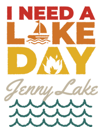 Jenny Lake Lake Life I Need A Lake Day Camping Vintage Camp Gift Ladies Long Sleeve Shirt