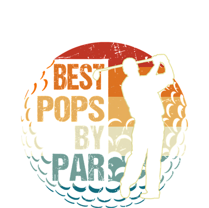 Father's Day Best Pops Par Golf Dad Gift For Dad Sweatshirt Cinch Pack Bag