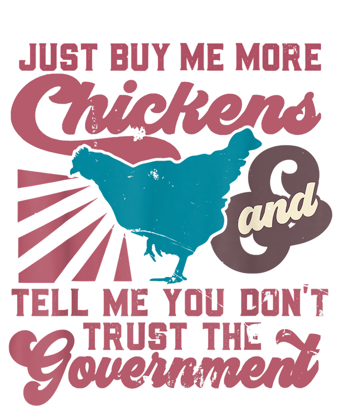 Buy Me Chickens And Tell Me You Don't Trust The Government Short Acrylic Beanie