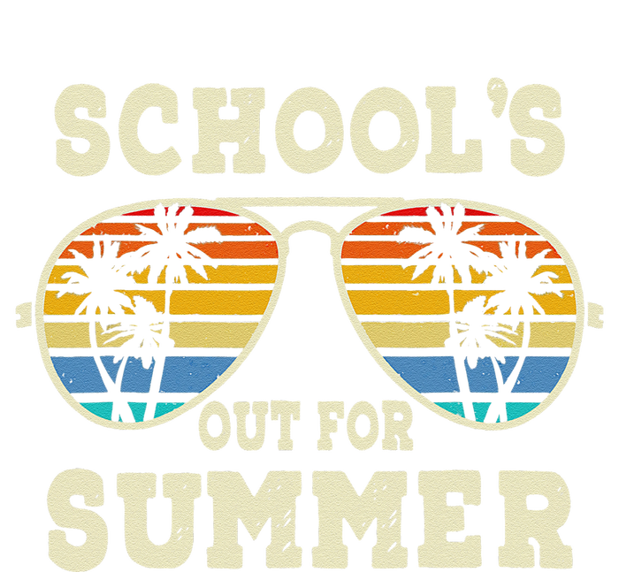 Cute Last Day Of School Schools Out For Summer Teacher Retro Softstyle Adult Sport Polo