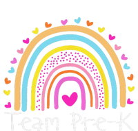 First Day Of Team PreK Squad Crew Preschool Teacher Rainbow T-Shirt