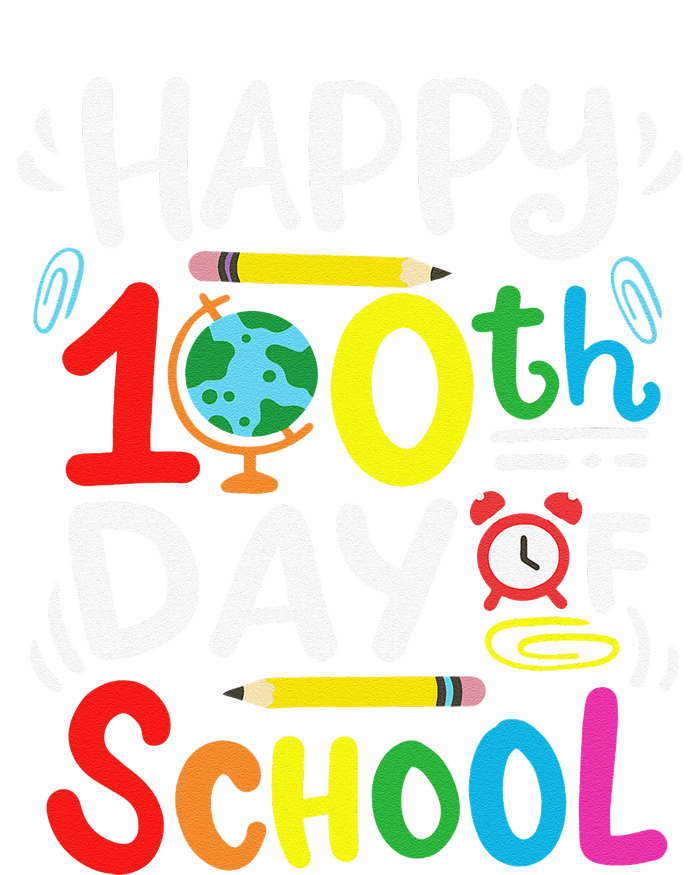 Happy 100th Day Of School 100 Days Of School Teacher Student T-Shirt