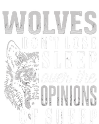 Wolves Don't Lose Sleep Over The Opinions Of Sheep Grunge Cooling Performance Crew T-Shirt