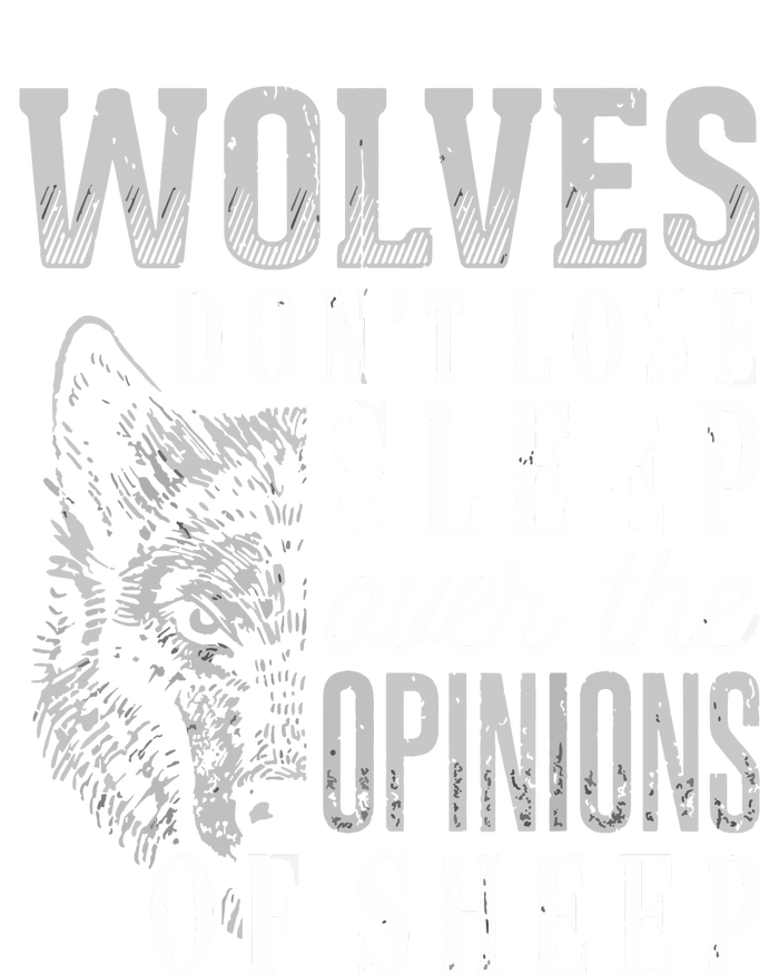 Wolves Don't Lose Sleep Over The Opinions Of Sheep Grunge Cooling Performance Crew T-Shirt