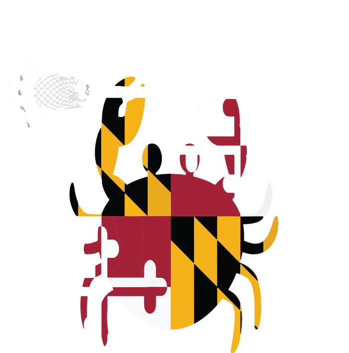 Lacrosse Shirts Helmet Sticks LAX Maryland Flag Gift T-Shirt