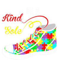 Be A Kind Sole Autism Awareness Puzzle Shoes Be Kind Gifts Tall Hoodie