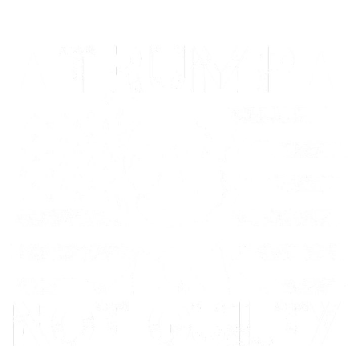 Trump Not Guilty Pro Trump Supporter American Flag T-Shirt