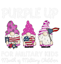 Purple Up Children's Costumes Military Children's Month American Flag T-Shirt