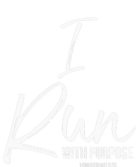 Christian Running Gift for Runners I Run with Purpose Tall Long Sleeve T-Shirt