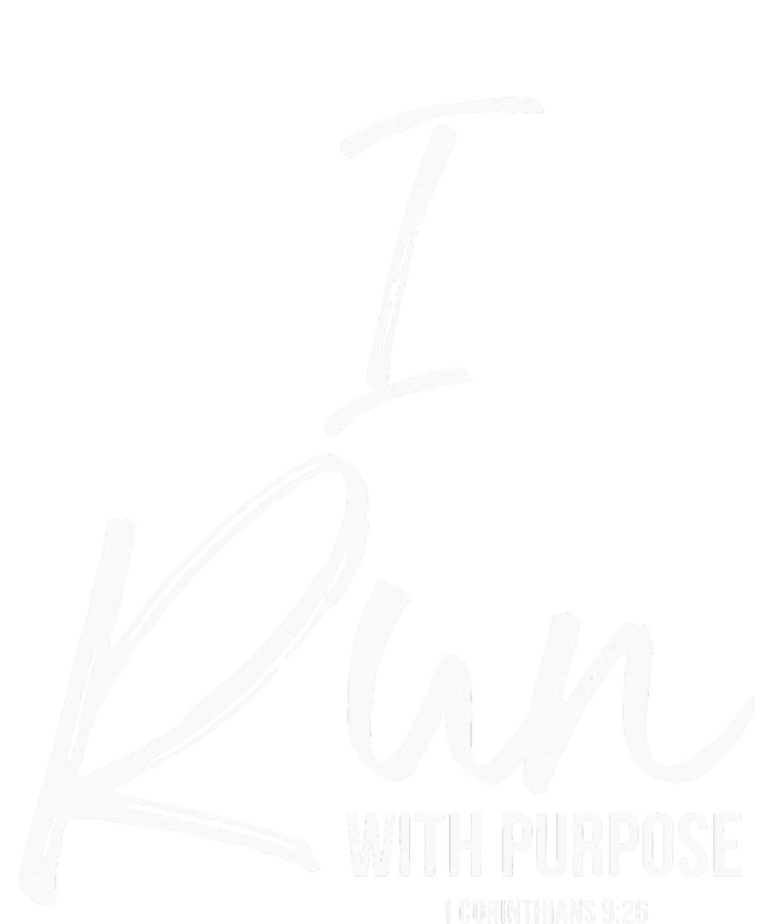 Christian Running Gift for Runners I Run with Purpose Tall Long Sleeve T-Shirt