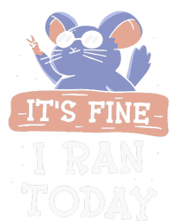 It's Fine I Ran Today Jogging Run Runner Running Jogger T-Shirt