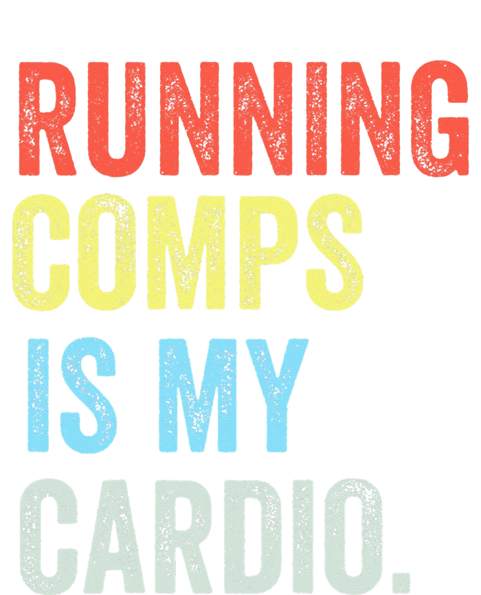 Running Comps Is My Cardio retro Realtor Apparel T-Shirt