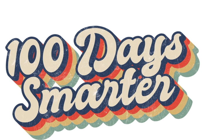 Vintage 100 Days Smarter Teacher Student 100th Day Of School Gift Kids Long Sleeve Shirt