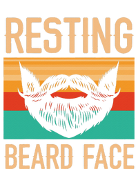 Resting Beard Face Beard Lover Bearded Guy Mustache Long Sleeve Shirt