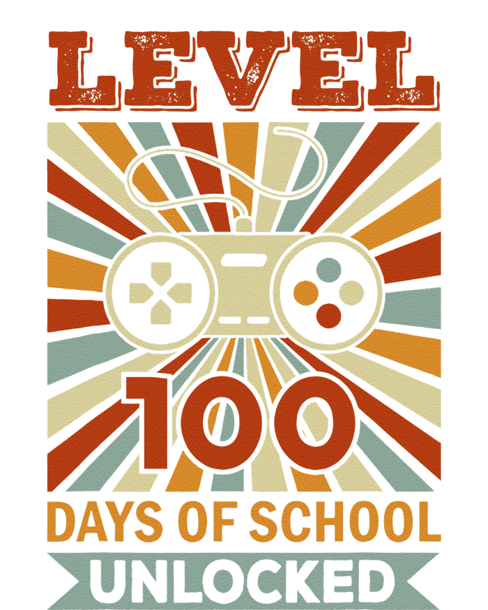 Level 100 Days Vintage 100th Day Teacher 100 Days Of School T-Shirt