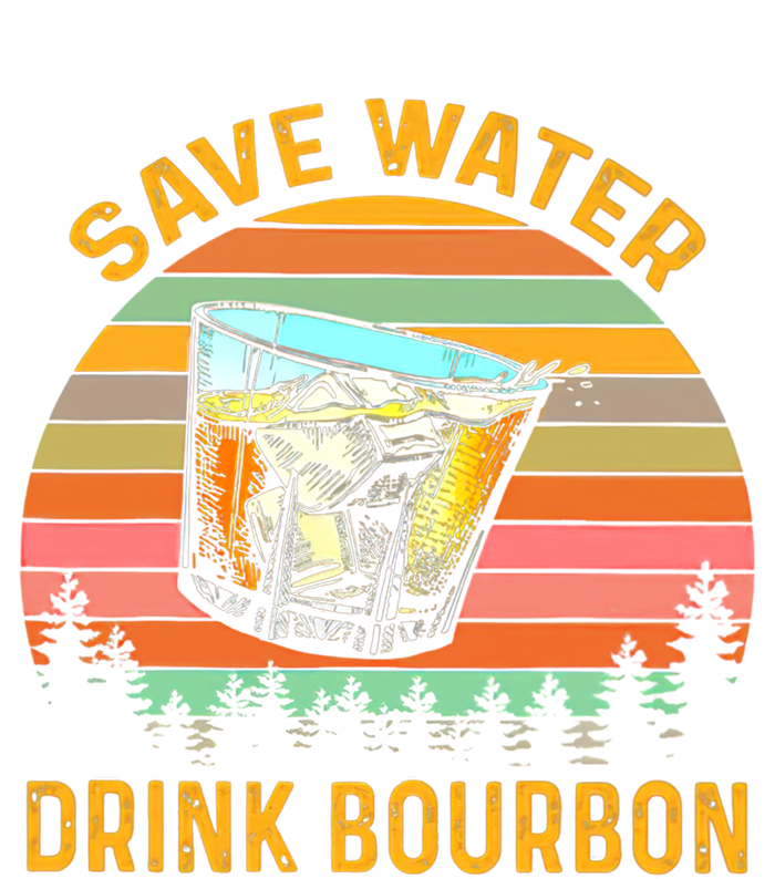 Vintage Retro Save Water Bourbon Gift Ladies Essential Tank