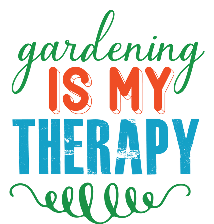 Gardening Is My Therapy Flat Bill Trucker Hat