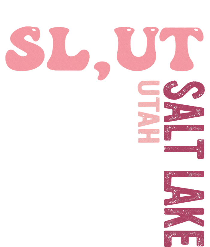 Slut Utah Salt Lake Apparel Toddler Fine Jersey T-Shirt