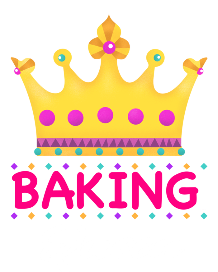 Baking Queen Baker Mom Funny Gift Ladies Essential Flowy Tank