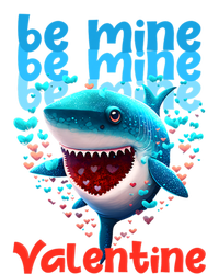 Be Mine Valentine Shark Valentine's Day Meaningful Gift Hoodie