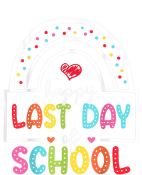 Last Day Of School Teachers Student Graduation Rainbow T-Shirt