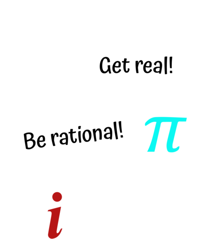 Be Rational Get Real Math Teacher Pi Mathematic Algebra Gift V-Neck T-Shirt