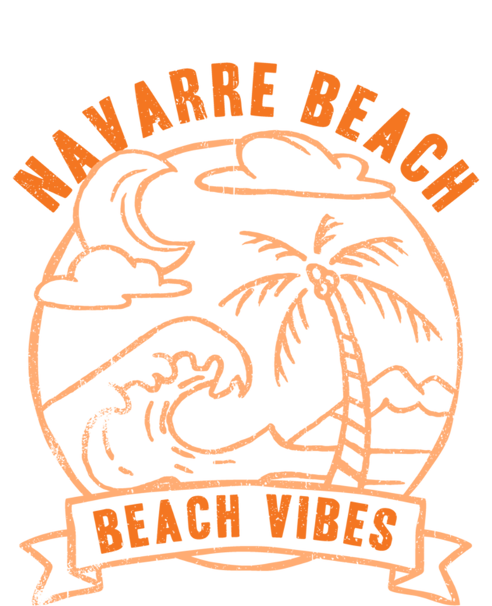 Beach Vibes Navarre Beach Summer Florida Tropical Surfing Great Gift Doggie Tank