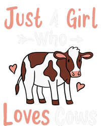 Cow Just a Who Loves Cows Gift for Cow Lovers. Women's Pullover Hoodie