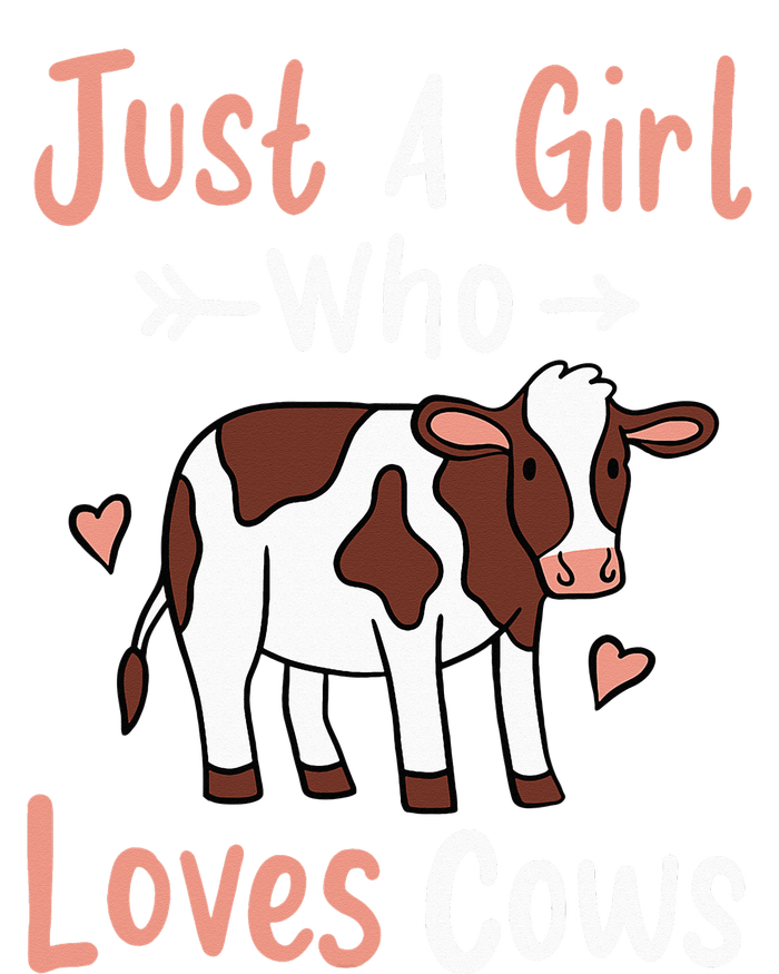 Cow Just a Who Loves Cows Gift for Cow Lovers. Women's Pullover Hoodie