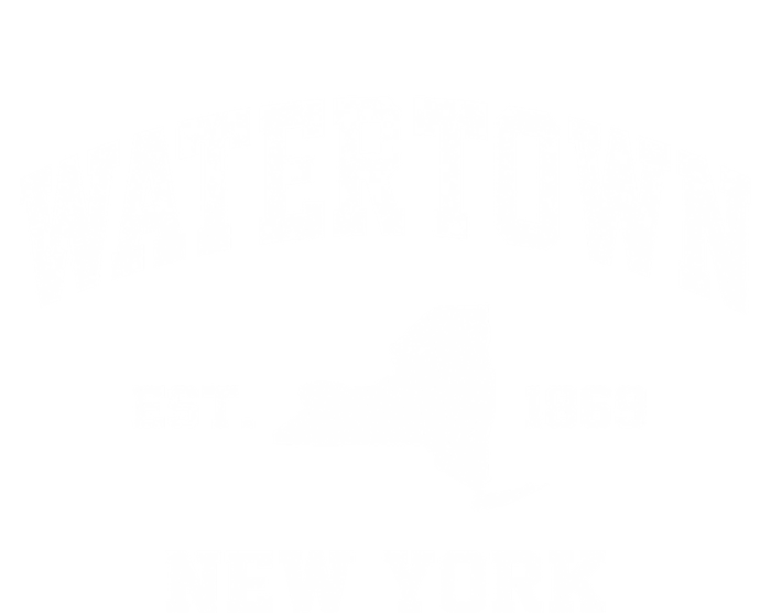 Watertown New York Ny Vintage State Athletic Style Funny Gift Tie-Dye Long Sleeve Shirt