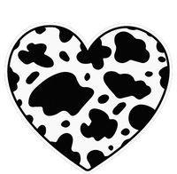 Farmer cows Skin print black and white Heart Cow T-Shirt