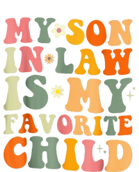 My Son In Law Is My Favorite Child Funny Family Humor Retro (1) Women's Racerback Tank