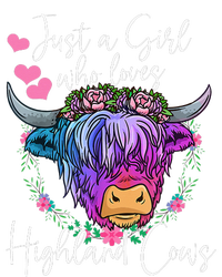 Just a Who Loves Highland Cows gift farmer T-Shirt