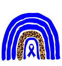 We Wear Blue Rainbow Colon Cancer Awareness Gift T-Shirt