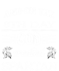 And On The 8th Day God Created Spartan Gladiator Helmet Gift Premium T-Shirt