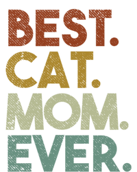 Best Cat Mom Ever Retro Crazy Cat Lady Gift Kids Long Sleeve Shirt