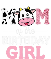 Mom of The Birthday Farm Cow Mommy Mama 1st Flexfit Unipanel Trucker Cap