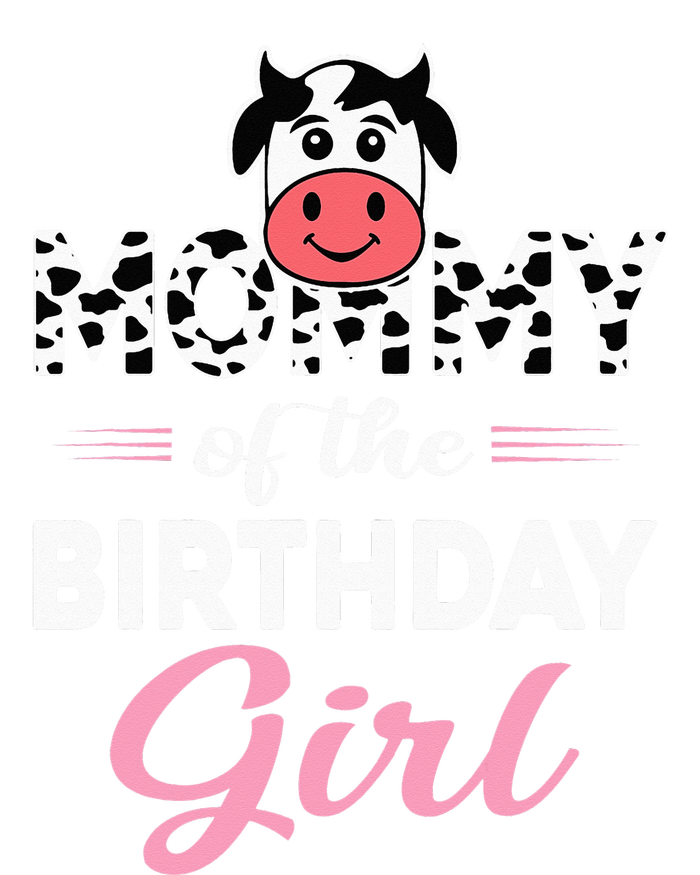 Mommy of The Bday Farm Cow Mom Birthday Party Canvas