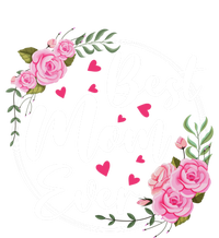 Best Mom Ever Cute Floral Happy Mother's Day Funny Gift Short Acrylic Beanie