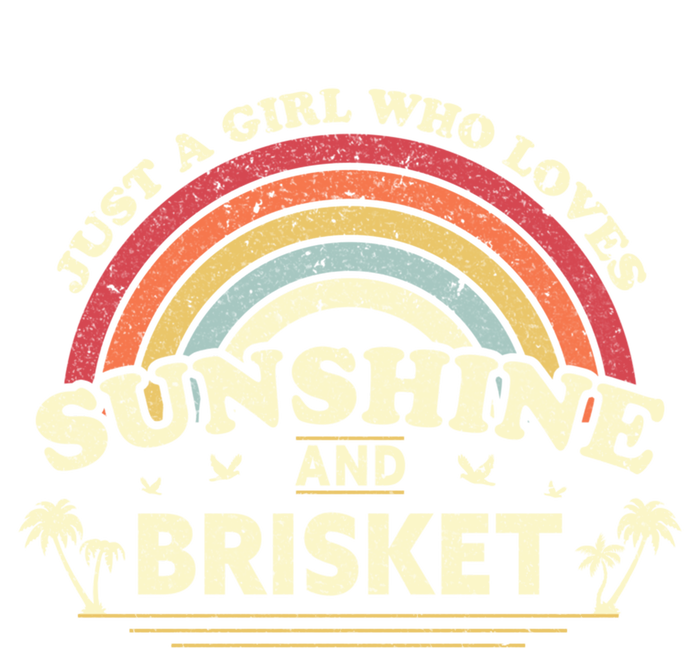 Briskegift Just A Who Loves Sunshine And Brisket Gift T-Shirt